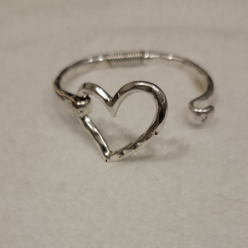 Silver Heart Bracelet - Picture 2 of 3
